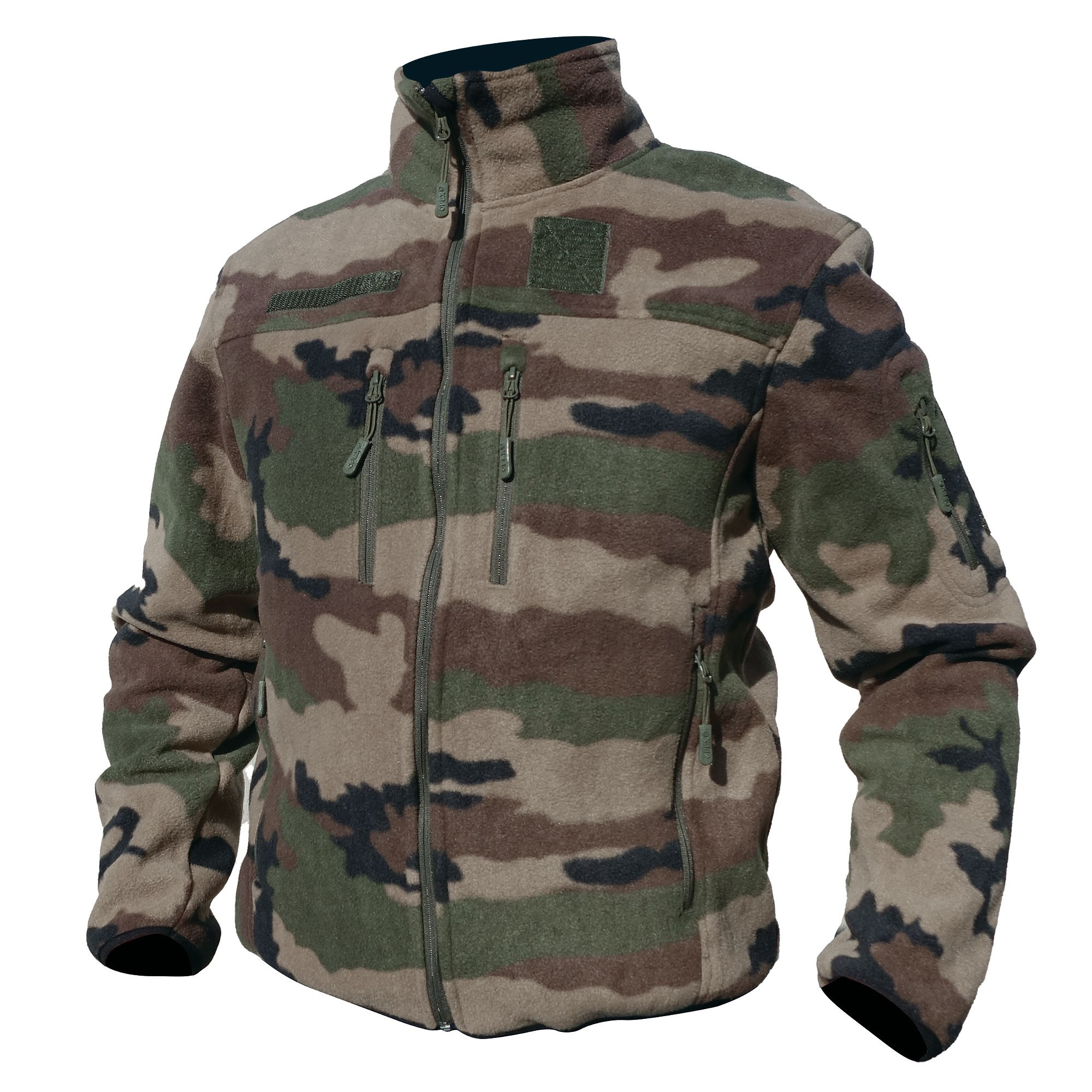 BLOUSON POLAIRE CAMO CE FITTE