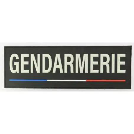 Bandeau d’identification dos GENDARMERIE en pvc