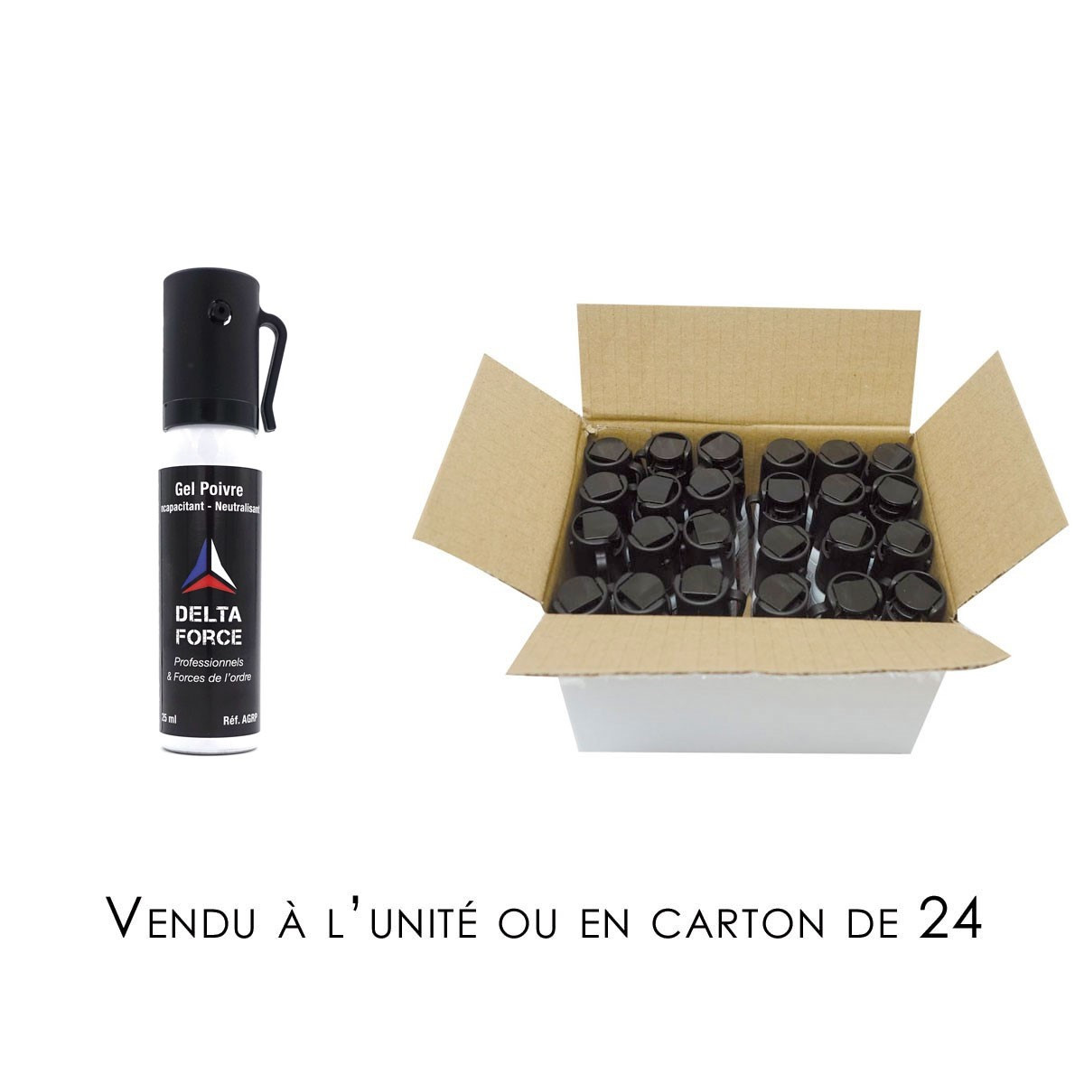 Aérosol de défense RED PEPPER 25ml