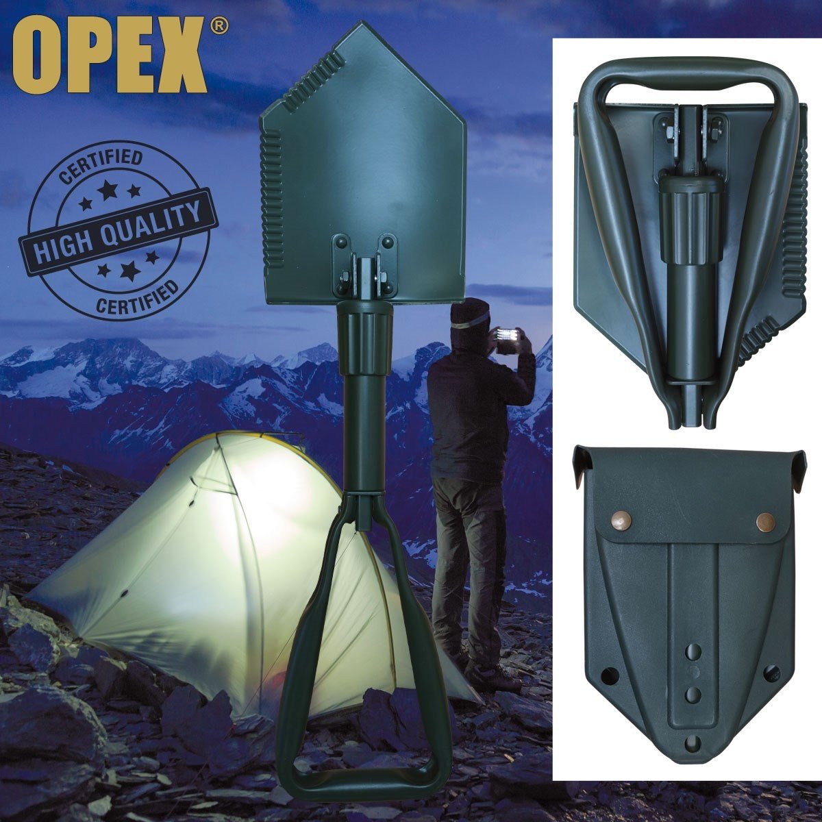 Pelle pliable Trekking Haute résistance