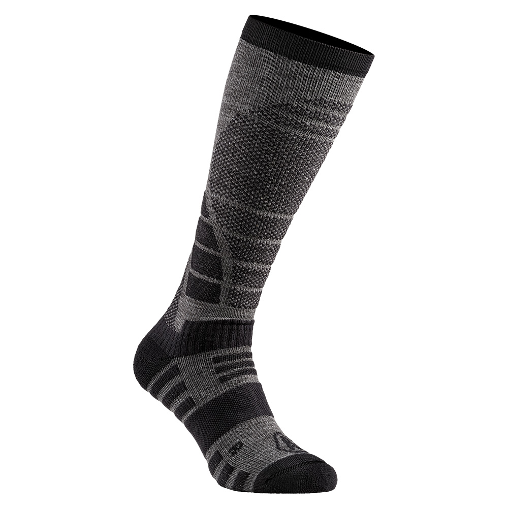 CHAUSSETTES IMPACT 14" WINTER GRIS BÉTON - 4346