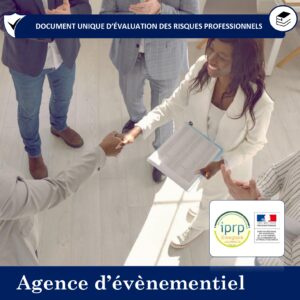 Document unique - Agence d'évènementiel