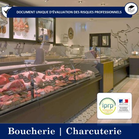 Document unique - Boucherie, Charcuterie