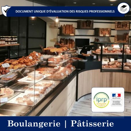 Document unique - Boulangerie, pâtisserie