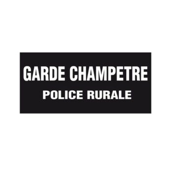 flap garde champetre police rurale 130 x 60 mm Police rurale - Vêtements | Equipements