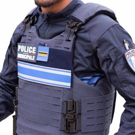 Gilet pare balle quick Release Police Municipale NIJ IIIA