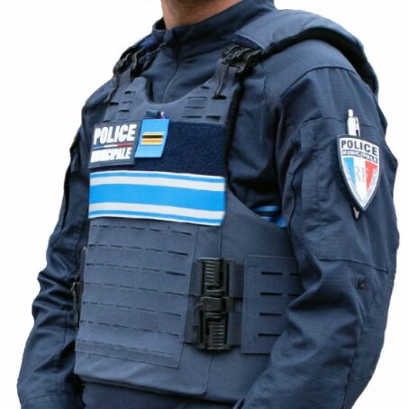 Gilet pare balle quick Release Police Municipale NIJ IIIA – Image 2