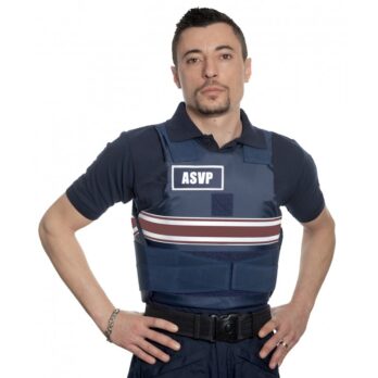 Gilet pare balles ASVP One plus NIJ IIIA 0101.04 10 JOULES