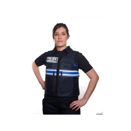 Gilet pare balles Easy Femme Police Municipale NIJ IIIA 0101.04 10 JOULES