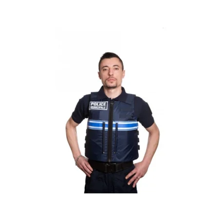 Gilet pare balles Sportline Homme Police Municipale NIJ IIIA 0101.04 10 JOULES