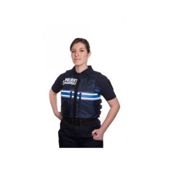 Gilet pare balles Sportline Femme Police Municipale NIJ IIIA 0101.04 10 JOULES