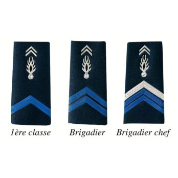 2 FOURREAUX GENDARME ADJOINT PLASTIFIE