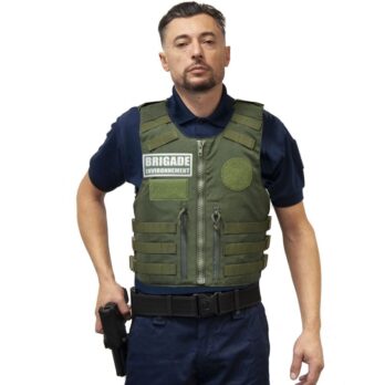 Gilet pare balles Full Tactical brigade environnement NIJ IIIA 0101.04 10 JOULES