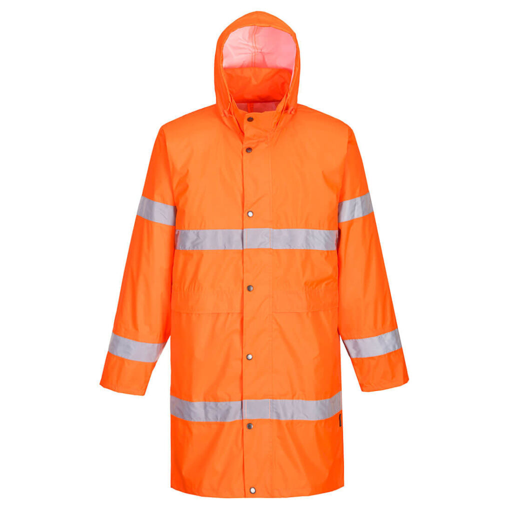 Manteau de pluie haute visibilité 100 cm