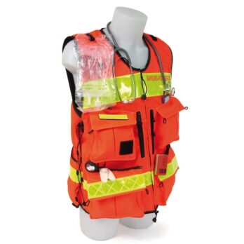 Gilet STAFF SP Grande Taille Rouge