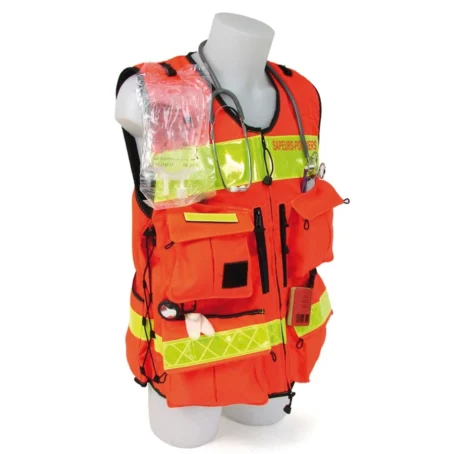 Gilet STAFF SP Grande Taille Rouge