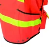 Gilet STAFF SP Grande Taille Rouge – Image 3
