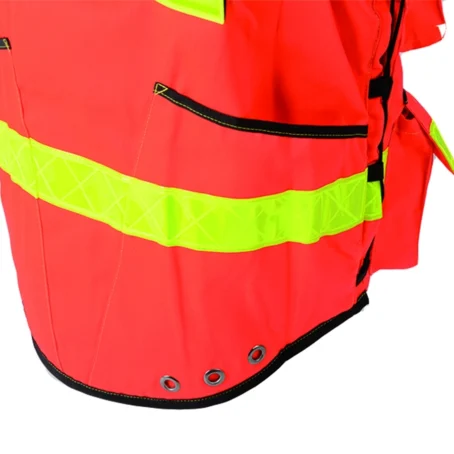 Gilet STAFF SP Grande Taille Rouge – Image 3