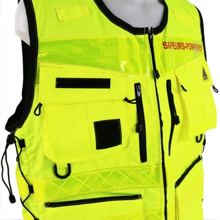 Gilet STAFF SP Grande Taille Jaune – Image 2