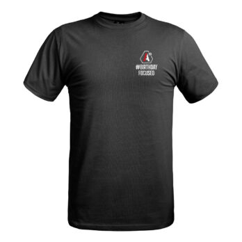 T-SHIRT STRONG SIGNATURE #BIRTHDAY FOCUSED NOIR - 2XL