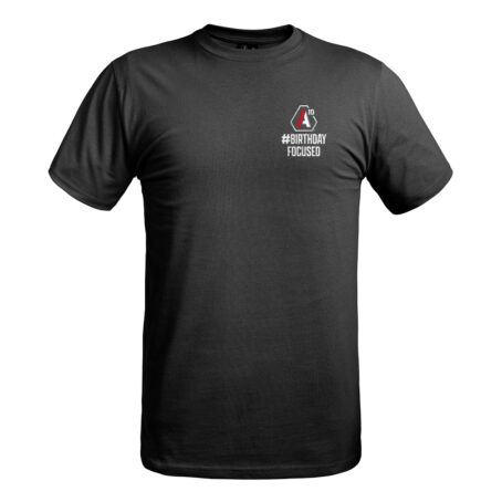 T-SHIRT STRONG SIGNATURE #BIRTHDAY FOCUSED NOIR - XL