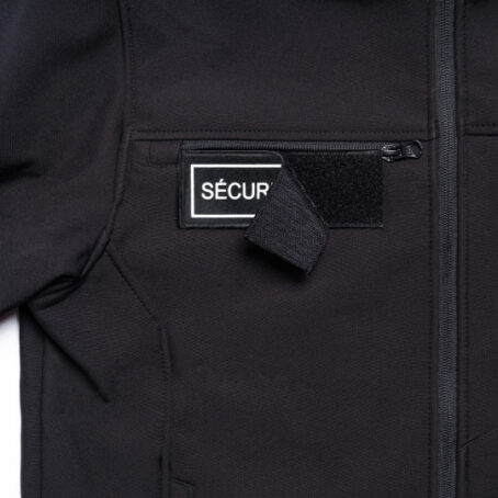 Parka Hardshell SÉCU-ONE WF 150 flap Sécurité Privée noir – Image 6