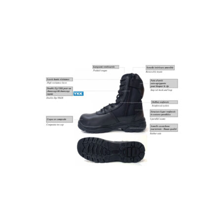 Rangers Patrol Cuir Action / 900D Polyester coquées – Image 6
