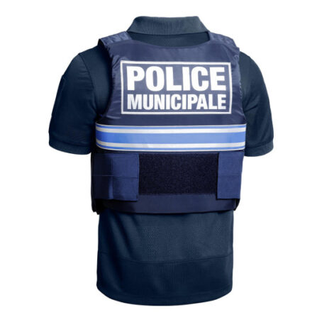 Polo GPB Police Municipale P.M. ONE bleu – Image 4
