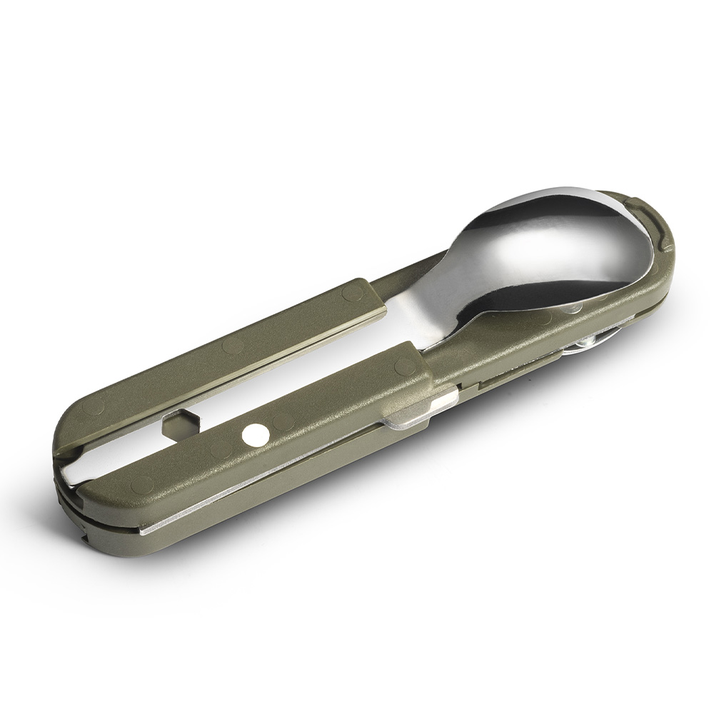 39.220200v3 Couteau de poche multifonctions Bivouac vert olive Couteau de poche multifonctions Bivouac vert olive – Image 3