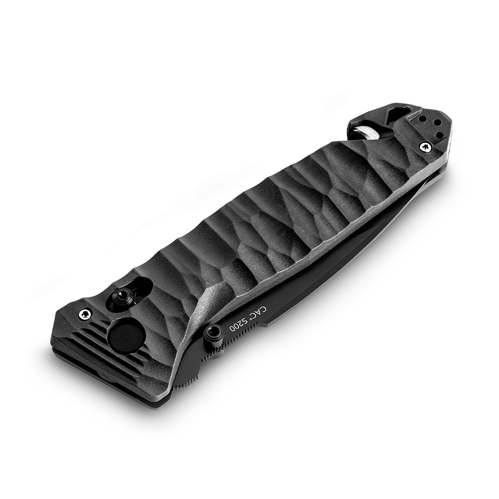 39.220219v4 Couteau de poche Cac S200 serration PA6 noir Couteau de poche Cac S200 serration PA6 noir – Image 4