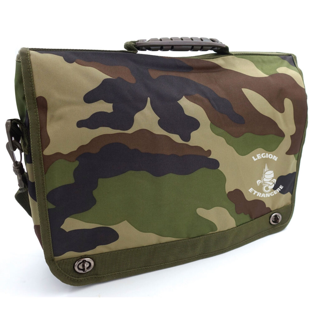 CARTABLE PORTE DOCUMENTS SERIGRAPHIE LEGION