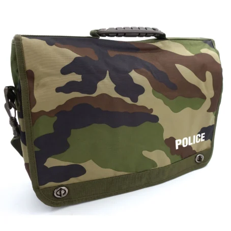 CARTABLE PORTE DOCUMENTS SERIGRAPHIE POLICE