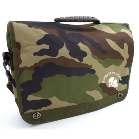 CARTABLE PORTE DOCUMENTS SERIGRAPHIE SAPEUR POMPIER Camouflage