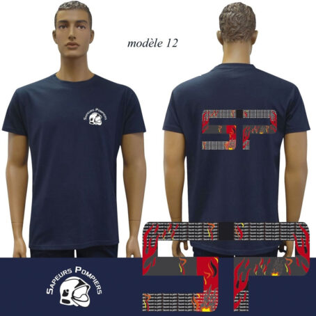 Tshirt Sapeur Pompier : 20 modèles