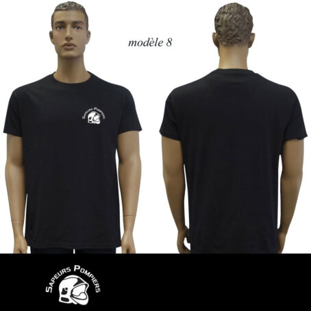 Tshirt noir Sapeur Pompier : 20 modèles