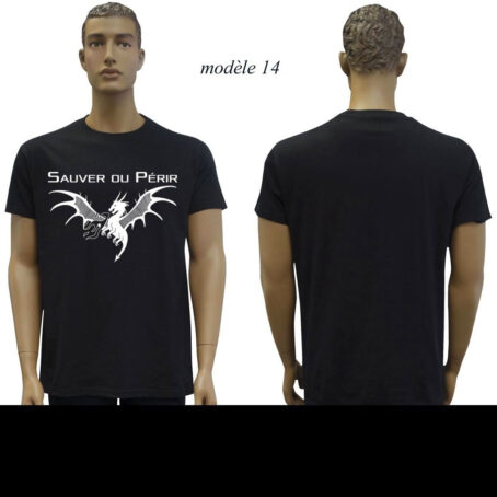 Tshirt noir Sapeur Pompier : 20 modèles
