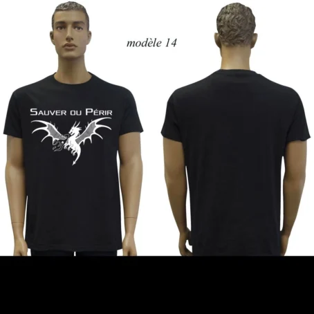 Tshirt noir Sapeur Pompier : 20 modèles