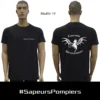 Tshirt noir Sapeur Pompier : 20 modèles