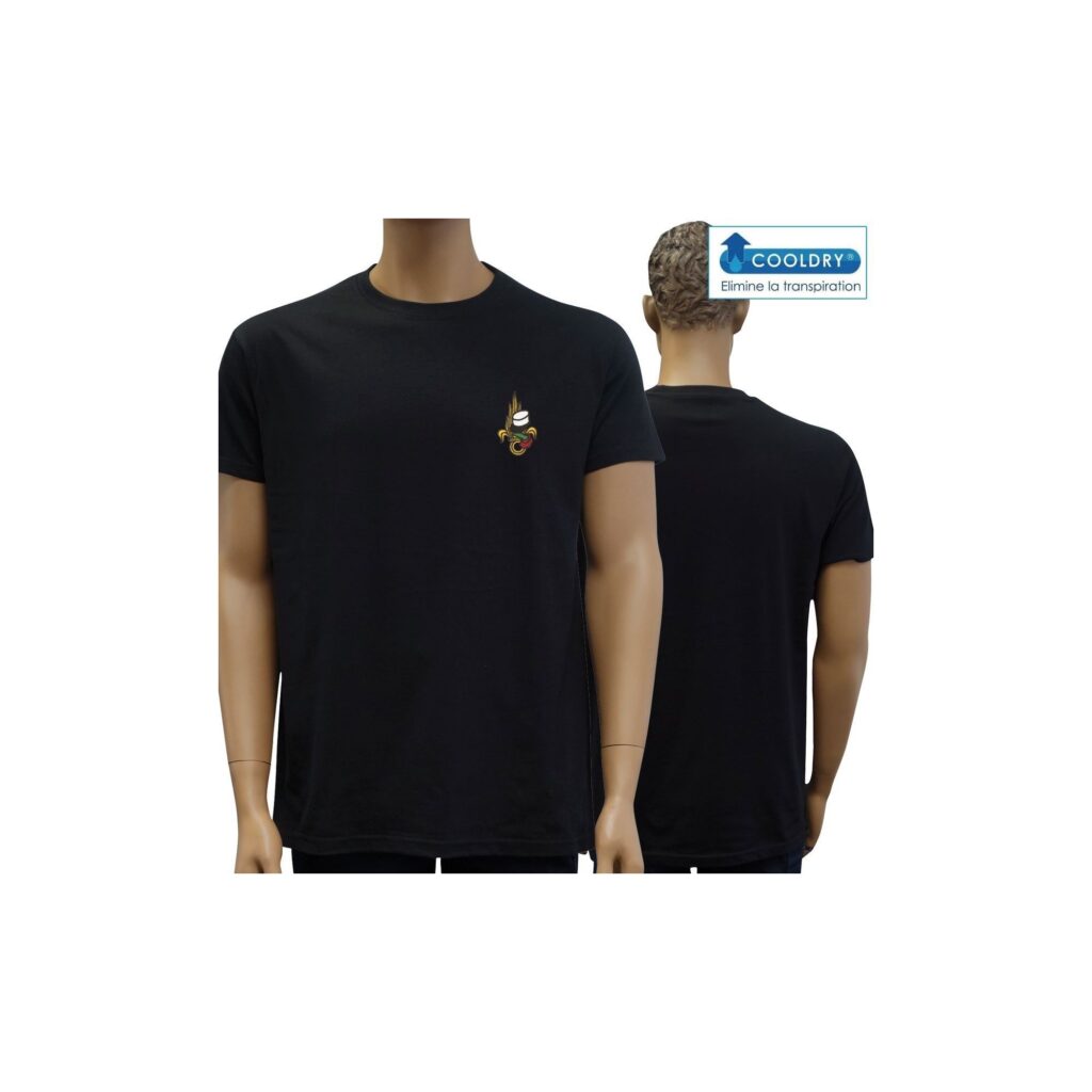 TSHIRT COOL MAX BRODE LEGION-Broderie thermocollée