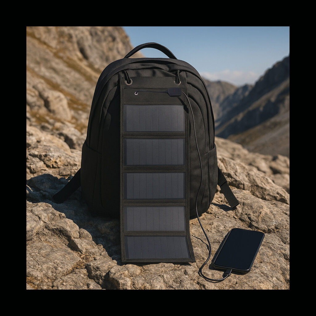 Chargeur solaire portable pliable 12