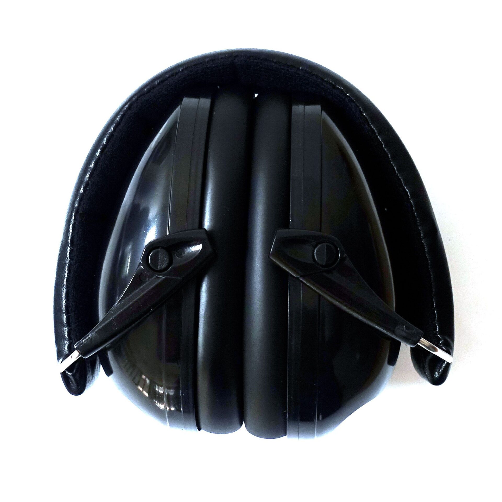 4 1 Casque anti-bruit pliable noir Casque anti-bruit pliable noir – Image 3