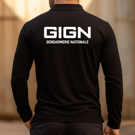 Polo GIGN - Manche longue – Image 6