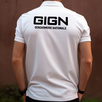 Polo GIGN - Manche courte