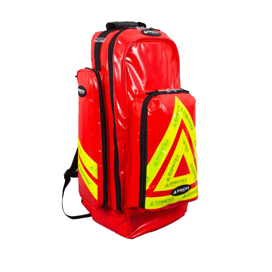 Sac d'oxygénothérapie DOPPLER PVC Rouge