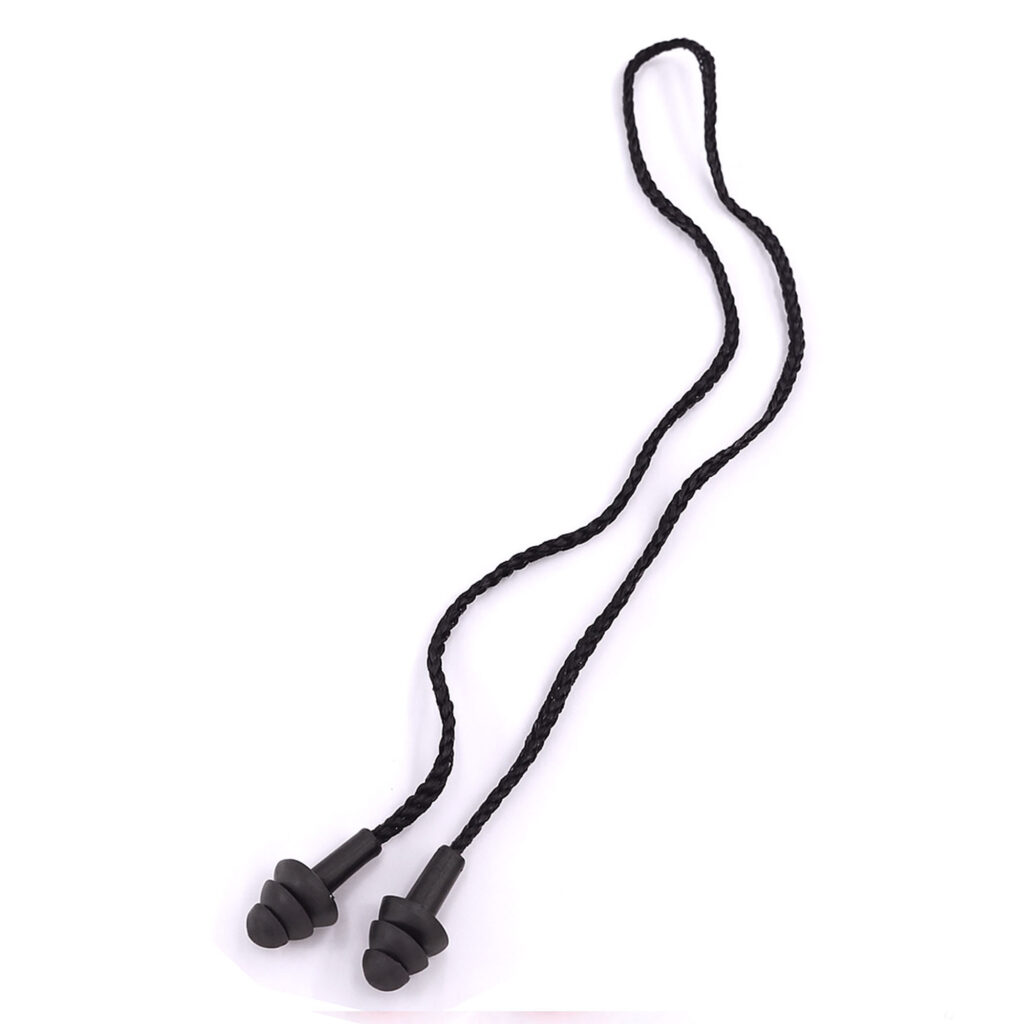 Paire de bouchons d'oreilles anti-bruit réutilisables
