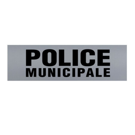 Bandeau d'identification rétro-réflechissant fond gris