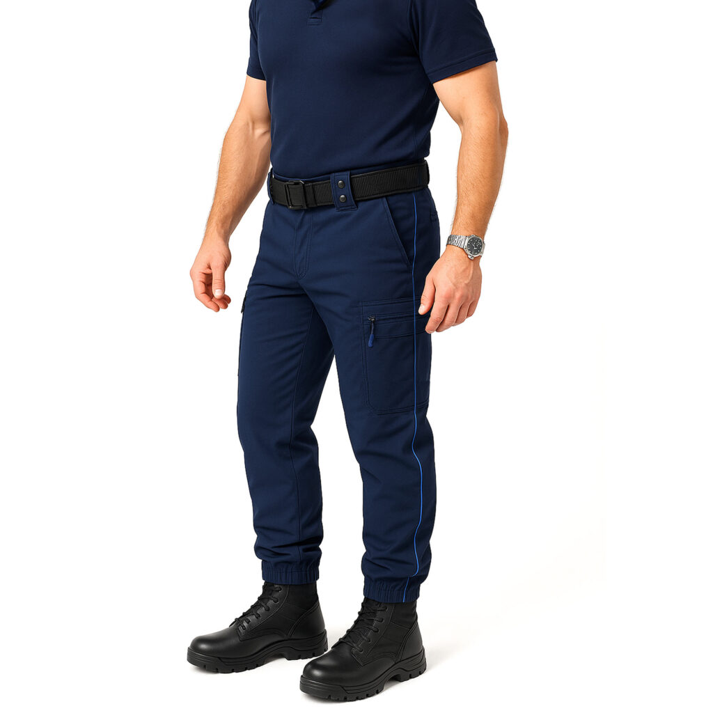 Pantalon d?intervention Police Municipale bleu mat léger