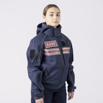 Veste Softshell IRON Bande bordeaux --------- fin de série