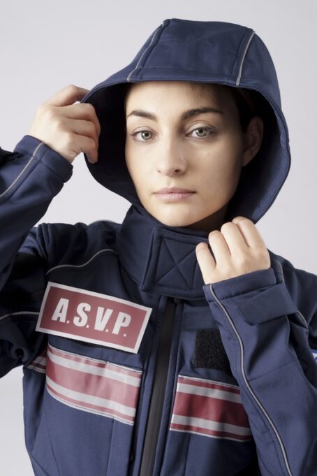 Veste Softshell IRON Bande bordeaux --------- fin de série – Image 6