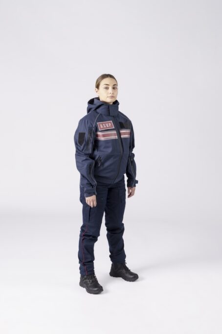 Veste Softshell IRON Bande bordeaux --------- fin de série – Image 7